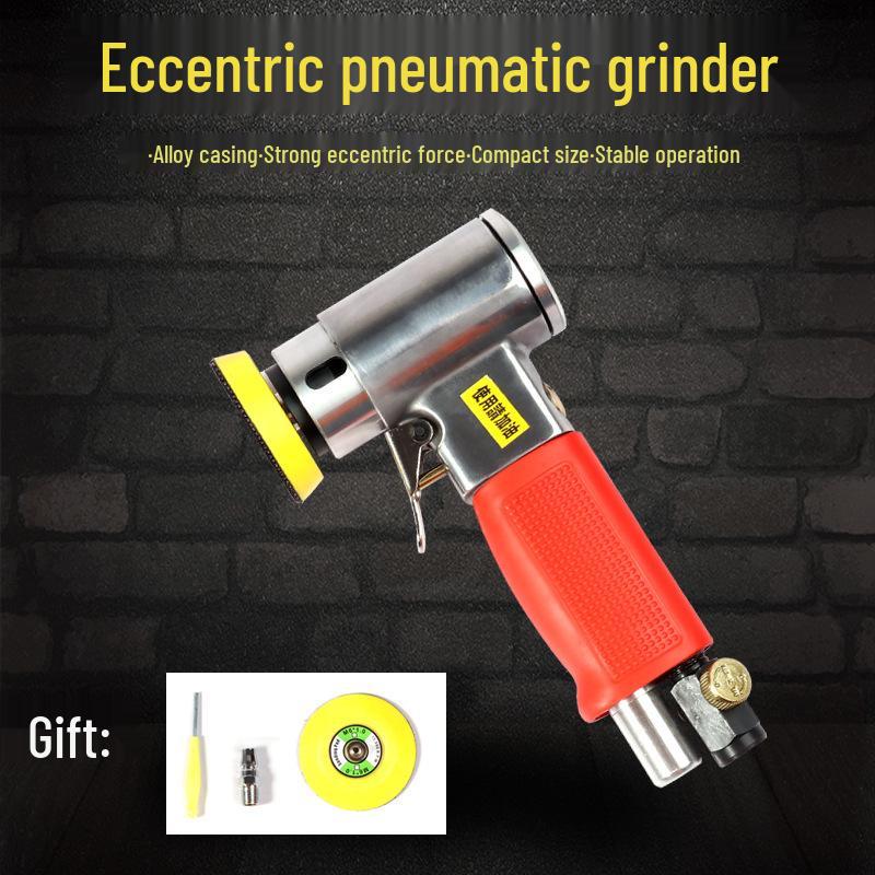 2/3-Inch Pneumatic Eccentric Sander and Polisher with Air Grinder