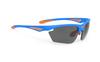 RUDYPROJECT Sports Sunglasses STRATOFLY Azzurro Black Lens Mandarin Rubber Frame/Smoke SP231081-0000