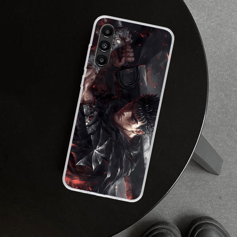 

Черно-белый Чехол-крышка G-Guts B-Berserks для Samsung Galaxy A17 A16 A26 A36 A56 A57 A37 A15 A25 A35 A55 A14 A24 A34 A54 A1 Samsung A06