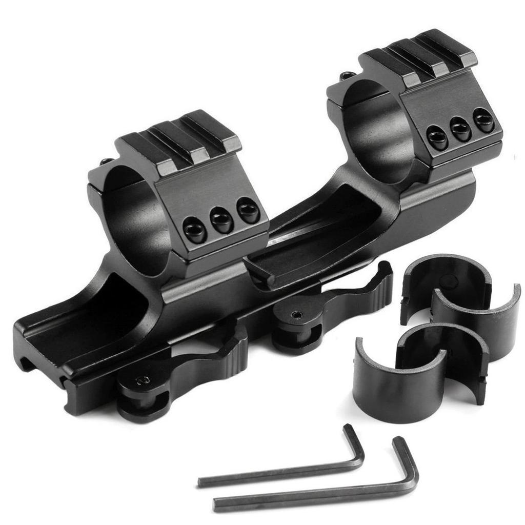 Takela Scope Mount, 25/30mm Ring Diameter, Integrated High Mount Ring, 20mm Rail, QD Lever