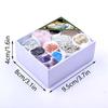 Mélange de Fluorine de Couleur Naturelle: Échantillons de pierres en vrac pour cadeaux et ornements DIY