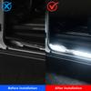 Car Sliding Door Welcome Light for Toyota Alphard Vellfire 30 Series White Door Ground Light Courtesy Lamp Middle Door Lighting Neon Lights 4