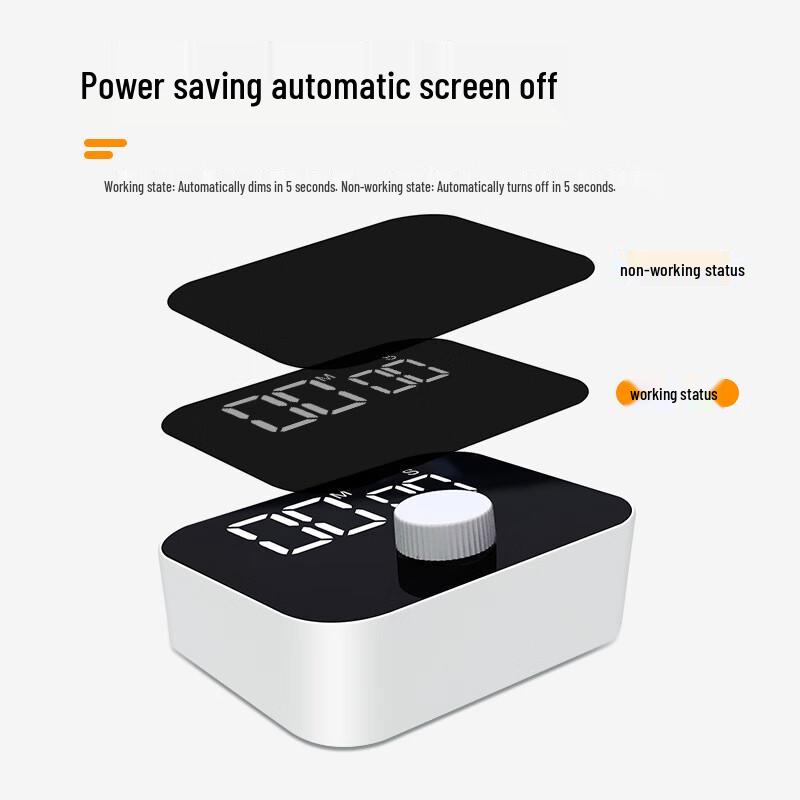 Yuanzu Silent LED Rotary Timer