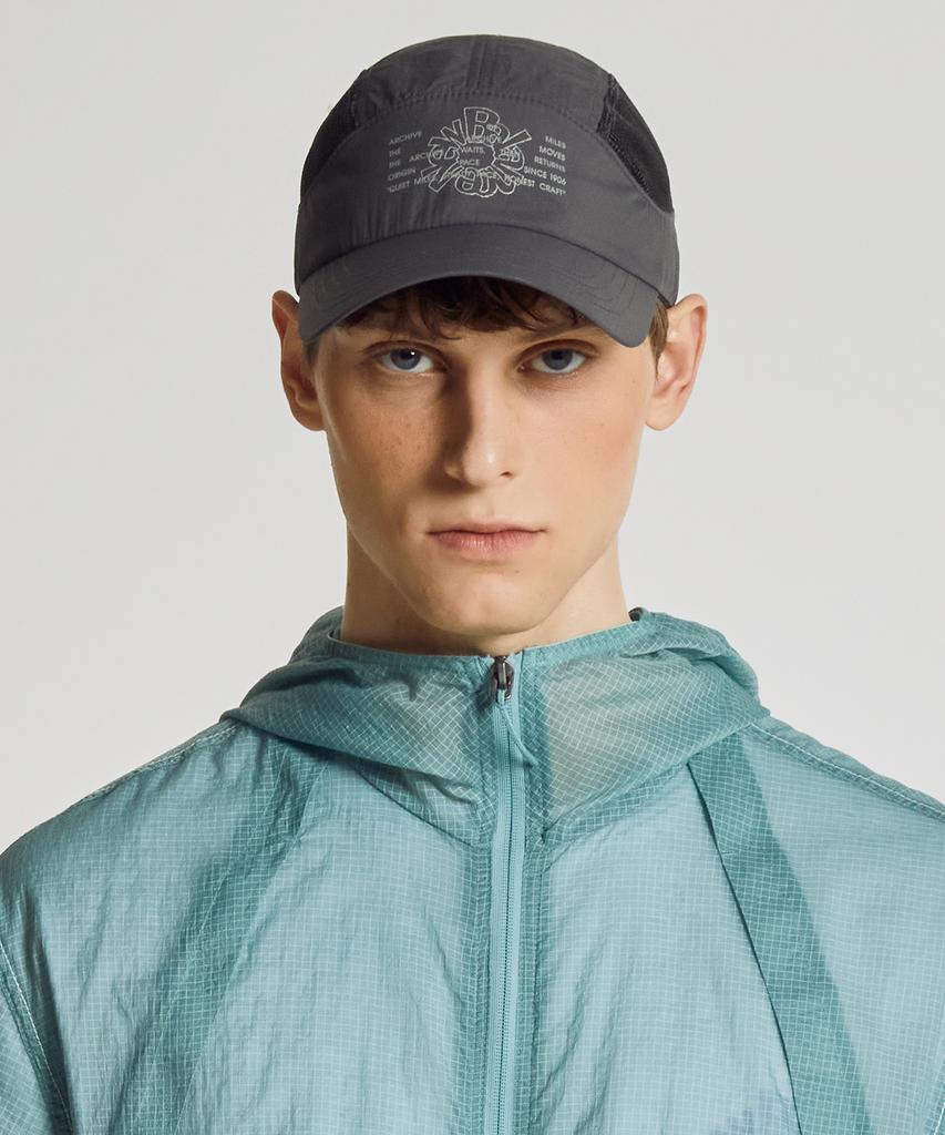 Nyuballanseu Nbgdgsa301 / Archive Pace Carry Air Mesh Cap (Charcoal)