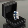 Natürlicher Tansanit Edelstein 925 Sterlingsilber Stilvoller Schmuck Ring Für Frauen RR-20-15