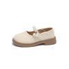 Girls' Princess Shoes Summer Lightweight Breathable Baby Leather Shoes with Small Pearl Pendant Mary Jane Flats Girls' Shoes