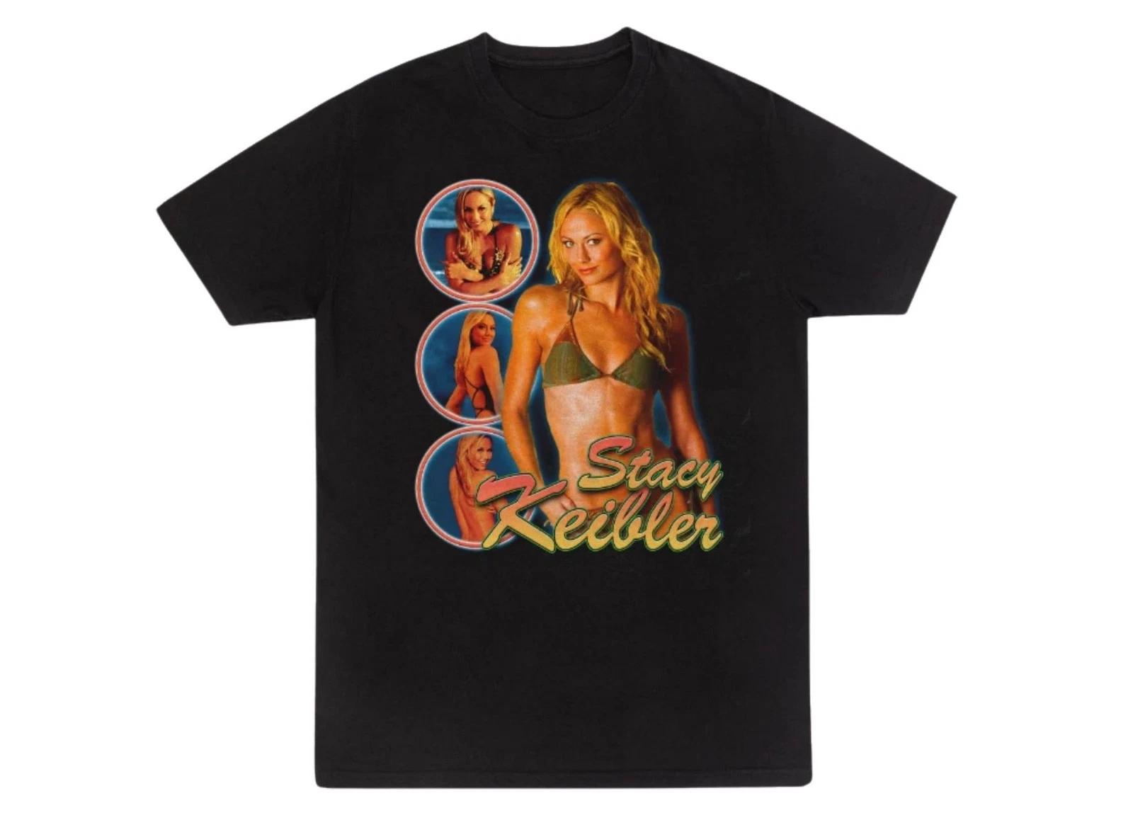 Stacy Keibler T-Shirt Cotton Tee For Men All Size S To 2345XL S