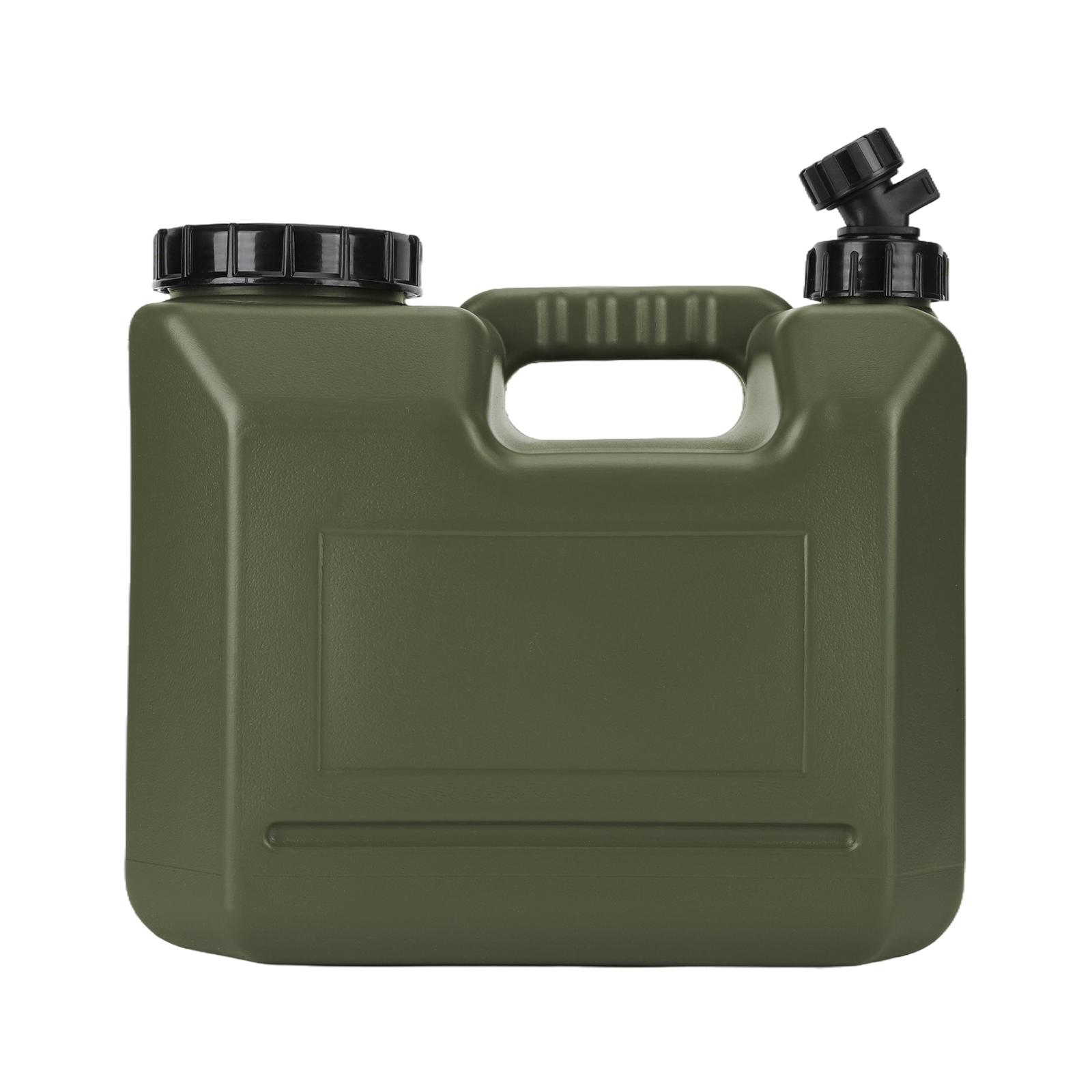 

10L/15L Camping Water Container with Spigot Emergency Water Storage Tank W/ Wide Filler Opening for Outdoor Hiking Picnic