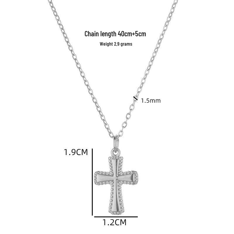 INS Style Hollow Star Pendant Necklace, Stainless Steel Clavicle Chain, Minimalist Design