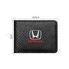 Carbon Fiber Car Driving License Package Protector Cover For Honda Civic xrv hrv crv brv City Accord Fit Jazz Insight SM1