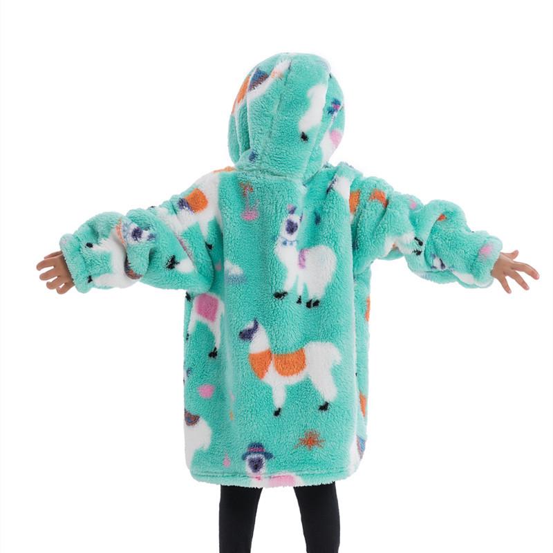 Herbst/Winter Übergröße Kapuzen-Decke - Unisex, Warm, Lockere Passform für Paare