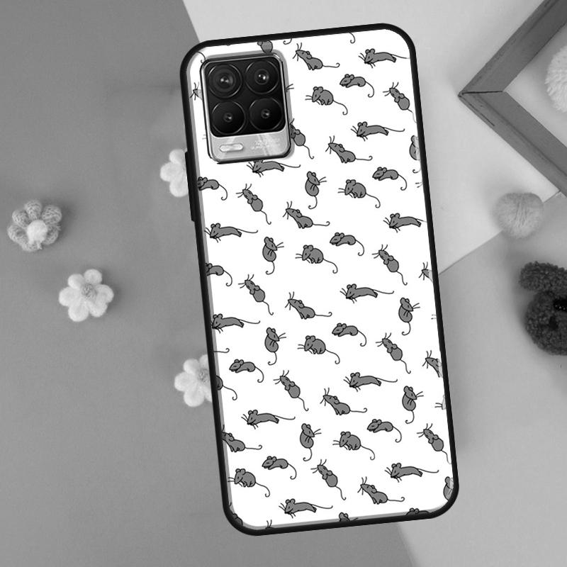 Mouse Rat For OnePlus 11 10 Pro 10T Nord CE 2 Lite Realme C55 C35 C33 C31 C30 C21Y GT Neo 5 3 2T Case