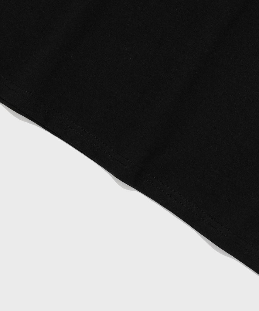 ROIDESROIS Parisha Printed Short Sleeve T-Shirt (Black/Light Blue)