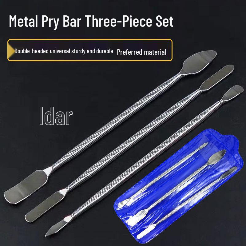 3-Piece Metal Pry Bar Set for Disassembly and Shell Opening 3-in-1 Pry Bar