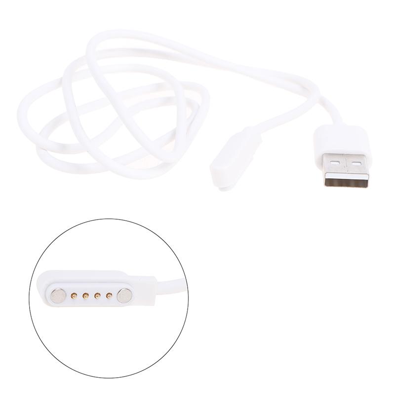 Smart Watch 4Pin 7.62 Magnetic Charging Charger Cable For Kw88 Kw99 Q100 Kw18
