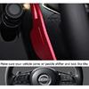 Red Steering Wheel Paddle Shifter Extension Cover For Nissan Altima Rogue Kicks