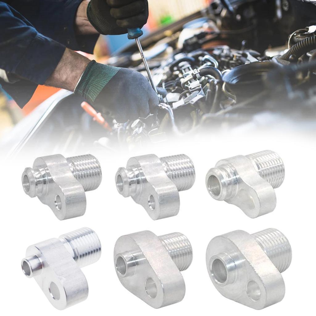 Adapter Fittings Air Conditioning Compressor Press Plate Connector A/C Lines Compressor Drier Condenser Radiator Fitting