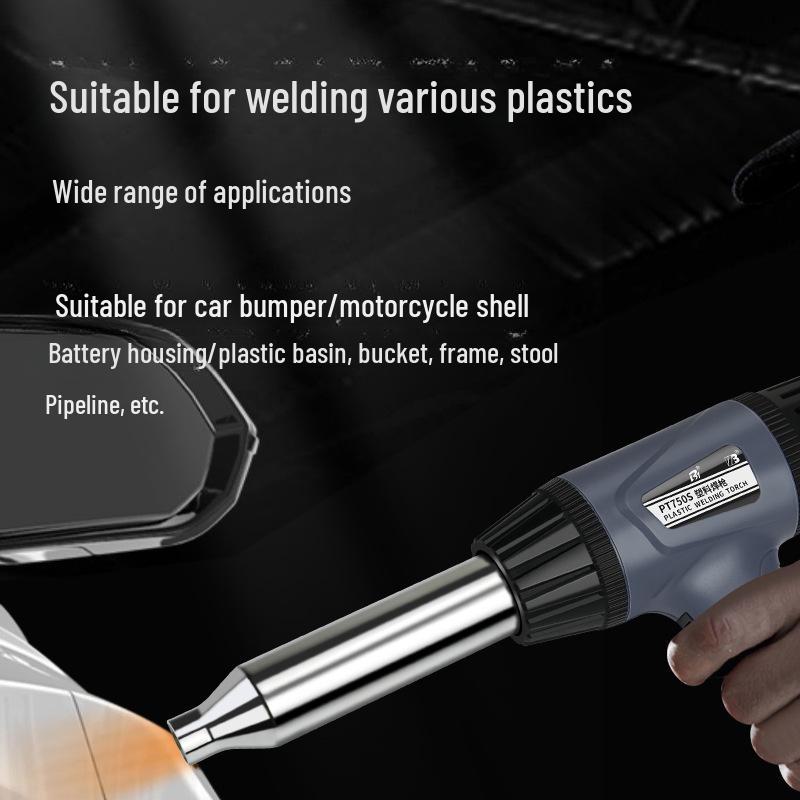 Hanbang Thermostatic Hot Air Gun and Plastic Welding Tool for Car Bumpers and Household Use