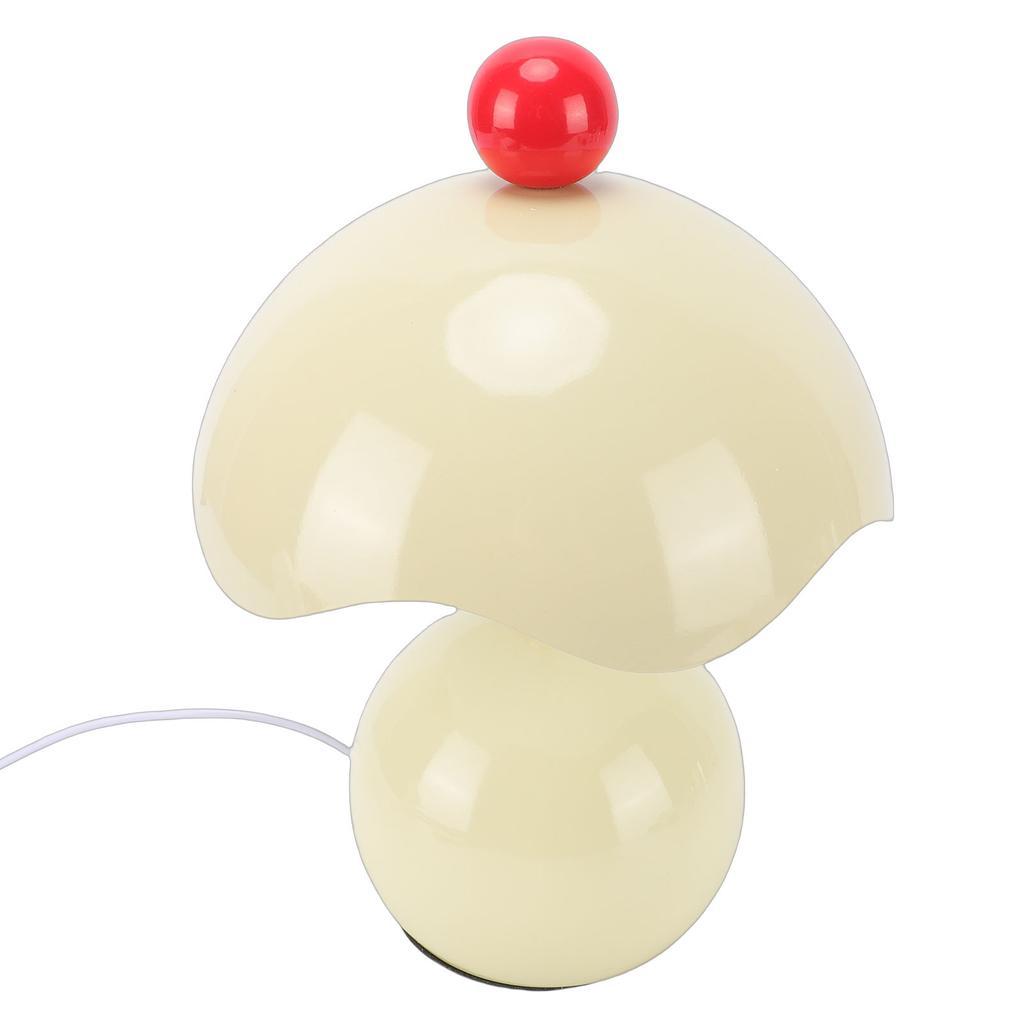 Table Lamp Eggshell Shape 3 Color Temperatures Stepless Dimmable Bedside Lamp with Ceramic Base Glass Shade for Reading