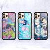 Healing Anime L-Link C-Click PC+TPU Phone Case For IPhone 17 16 15 14 13 12 11 Pro Max Plus Kawaii Cartoon Cover