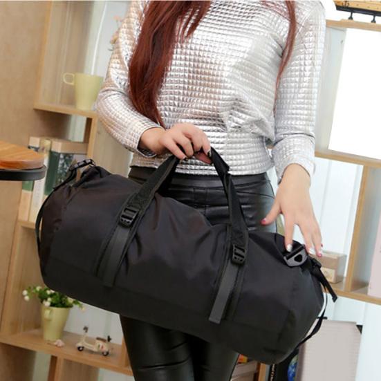Women Men Folding Zipper Travel Bag Handbag Sports Fitness Luggage Duffle Pouch