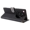 Compatible with Transsion Infinix Zero 40 4G: X6860 Leather Phone Case with Card Slot, Stand, and Lanyard.