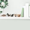 Set de activități creative pliabile cu pisici, câini și dinozauri din hârtie realizate manual Pentru copii, adulți și iubitori de animale Cadou Proiecte de artizanat Decorațiuni