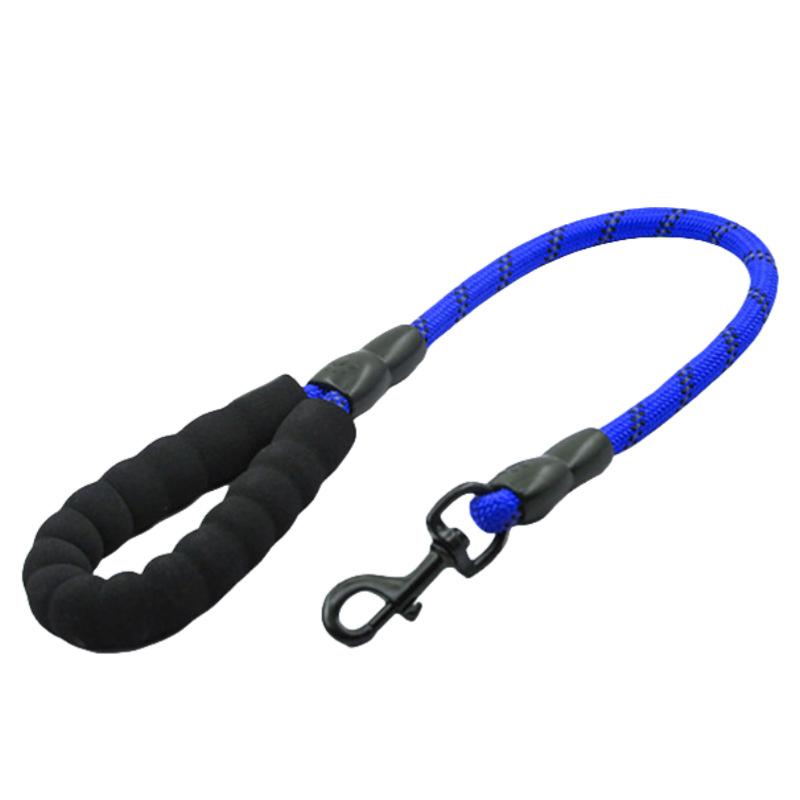Pet Short Traction Rope Explosion proof Reflective Round Rope Guide Dog Special Nylon Dog Traction Rope Pet Outdoor Products