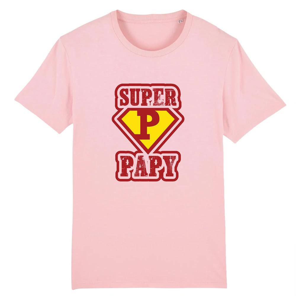 Super PAPY T-shirt for men 100% cotton summer loose creative graphic print casual sports round neck short sleeve T-shirt tops