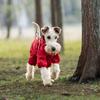 Medium & Small Dog Raincoat with Leash Hole - Waterproof & Reflective Puppy Jacket