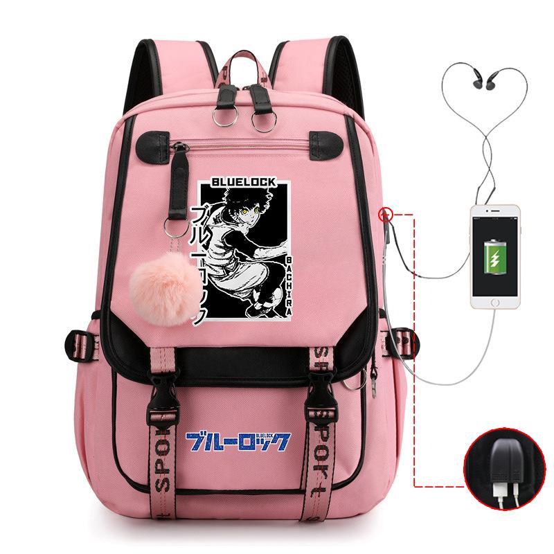 Blue Prison Anime Peripheral Ridge Backpack Seijiro Fashion Student School Bag Large Capacity