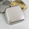 Gold 304 Stainless Steel Square Snack Plate for Korean Hot Pot and Seasoning