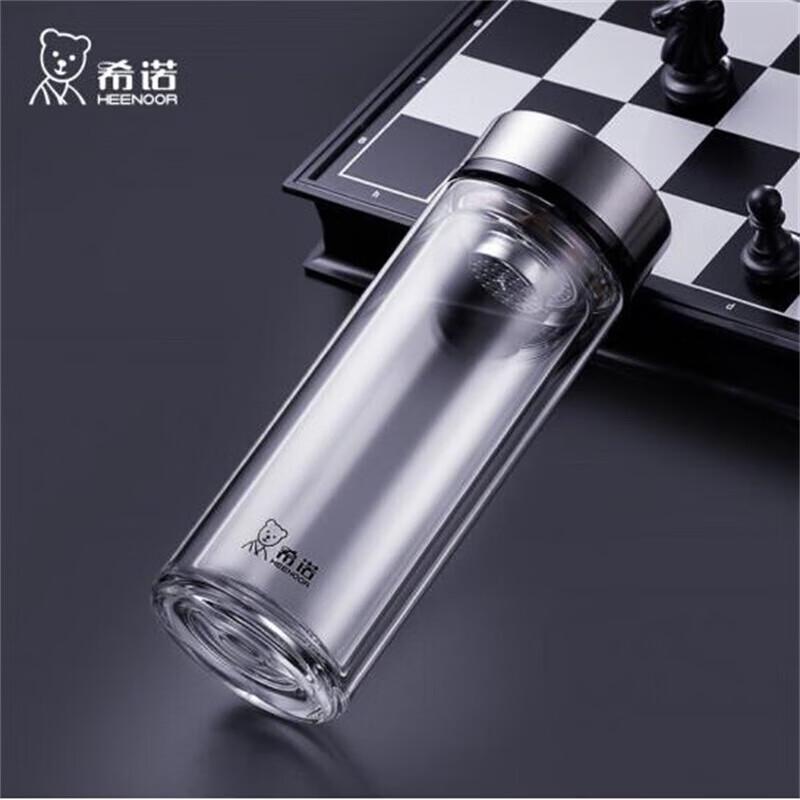 Xinuo Double Wall Glass Tea Infuser Bottle