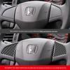 Honda Fit GK5 JAZZ Carbon Fiber Steering Wheel Trim