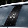 2Pcs Car Styling Door Center Pillar Sticker Decal Decor Auto Accessories For Opel Opc Astra Insignia Corsa Zafira Antara Vectra