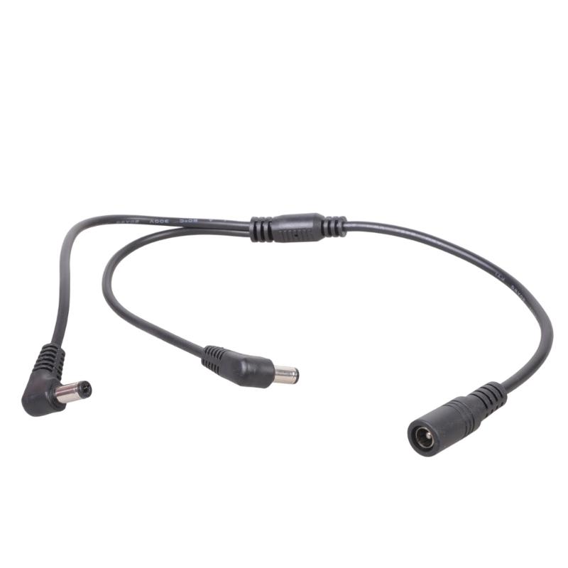 DC5521 Y Splitter Power Cable 5.5x2.1mm Female To 2/3/4 Male Extension Cord for CCTV LED Light Bar 40CM