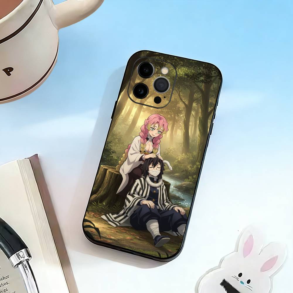 

Love Mitsuri Obanai Phone Case Silicone Soft For IPhone 17 16 15 14 13 12 11 X XR Plus Pro Max Plus iPhone14ProMax