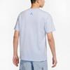 Jordan Breathable Solid Color Short Sleeve T-Shirt Men Tops Blue DV9724-085