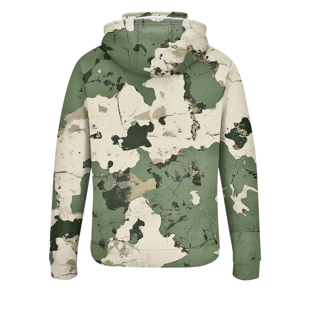 Das Herren-Sweatshirt mit Stehkragen im Frühling und Herbst ist ein Outdoor-Freizeitpullover