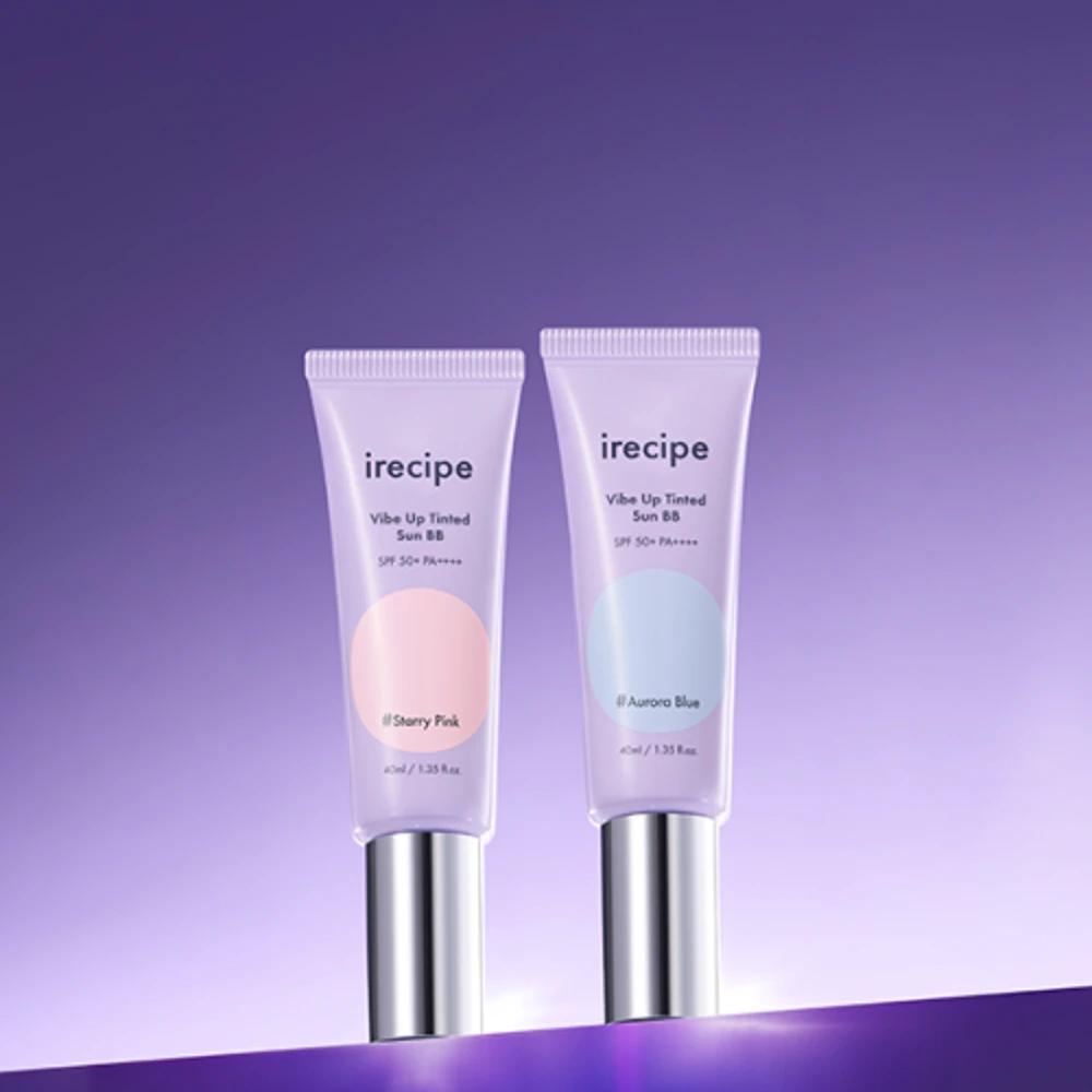 [N-Mix Jiwoo PICK] [2 Pack] Eye Recipe Vibe Up Tinted Sun BB Cream 40ml + 40ml
