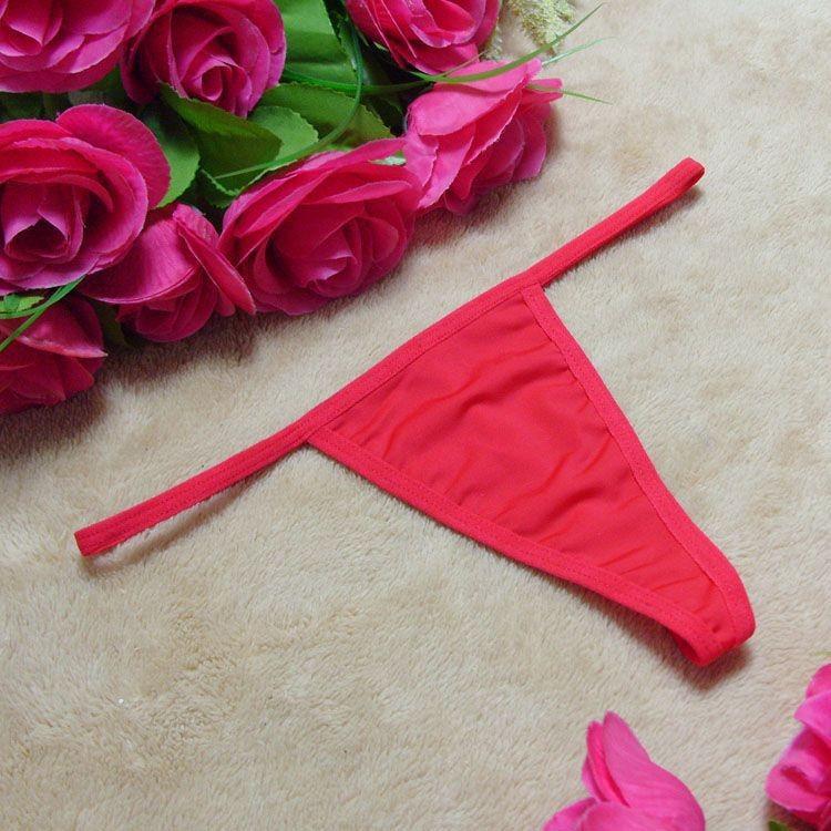 Sex panties milk silk sex lace-up panties sexy low waist seduction adult T-pants