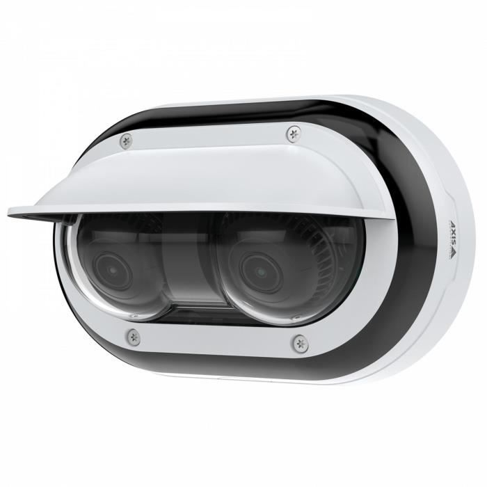 Caméra de sécurité IP - AXIS - P4705-PLVE - Intérieure et extérieure - 2MP - Bulbe noir et blanc