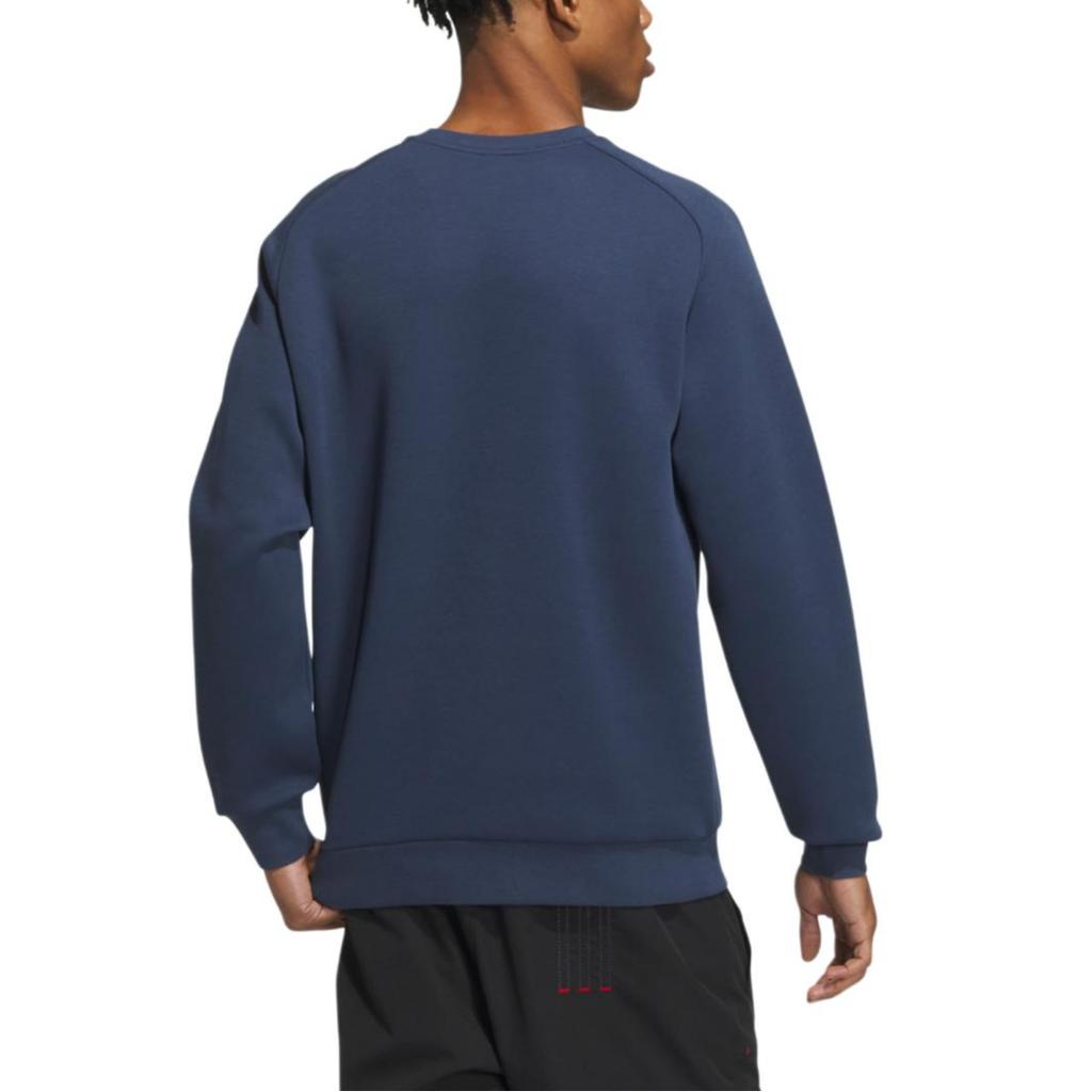 Adidas Wu Ji Collection Sweatshirts Men's Navy Blue Crew Neck Moderate Regular IP4947