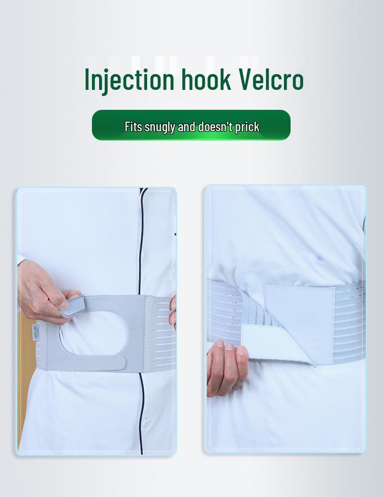Skin-Friendly Stoma Support Belt: All-Season, Breathable Abdominal & Lumbar Support