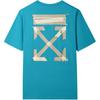 OFF WHITE SS20 T Shirt Men's Blue OMAA038R201850023948