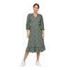 Only Womens/Ladies Olivia Abstract V Neck Puff Sleeve Wrap Dress