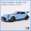 1/18 Scale Benz AMG GT Black Series Diecast Car Model with  Sound and Light, Pull Back Toy Car Model for Kids Adult Collection Gift