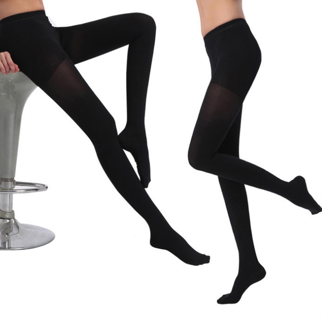 Men & Women Stockings Thigh High Close Toe Pantyhose Leg Socks Flesh M