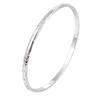 Trendy Women's Versatile Silver Patterned Bracelet