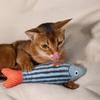 Simulation Fish Interactive Chew Toy for Cat Catnip Toys Pillow Toys for Kitty, Various Styles Cute Durable Premium